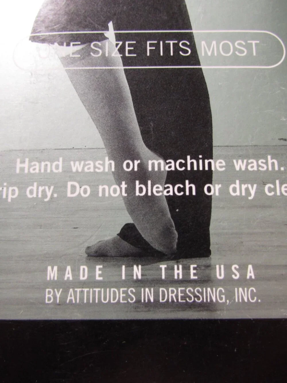 Foot Wrappers Style A70 Suntan Knee Tights Supplex Lycra Dance Socks One Size